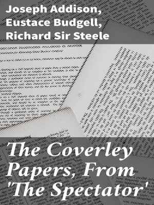 cover image of The Coverley Papers, From 'The Spectator'
